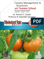 Basic Tomato Management in Structures Supplementry Greenhouse Tomatoe Handbook