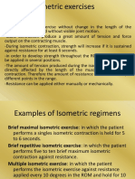 Isometric and Active Movement Exercises