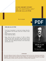 Analysis Short Story "The Cask of Amontillado" by Edgar Allan Poe