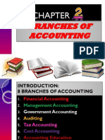 8 BRANCHES OF ACCOUNTING