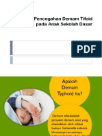 Upaya Pencegahan Demam Tifoid Pada Anak Sekolah Dasar