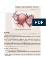 Laporan Pendahuluan Kista Ovarium