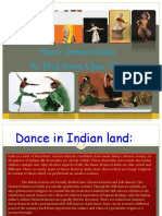 Dance Forms in India: By: Divij Arora, Class: VII-A