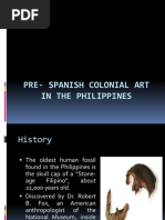 Pre Spanish Colonial Art in the Philippines 