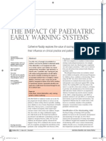 The Impact of Paediatric Early Warning Systems: Acute Illness