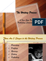 The Writing Process: A Five Step Process For Publishing Students' Writing