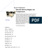 Electric-Driven Duplex Air Compressors