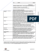 Risk Assessment Guide Ref No. 69 Assessment For: LEAD BURNING/PLUMBING WORK - Lead Burning (Welding) of Lead Sheet or Pipe Significant Risks