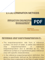 Irrigation Engineering & Management