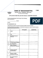 Vehical Loan Form