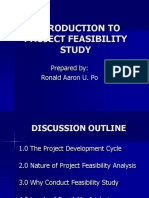 1 IE 153 - Lecture - Introduction To Project - Feasibility Study