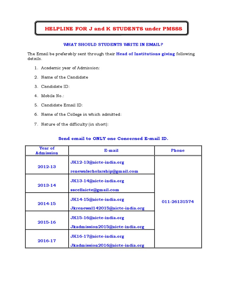 Helpline For Students | PDF