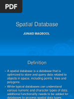 Spatial Database PPT by Junaid