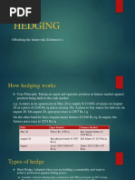Hedging