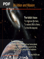 NASA Vision and Mission