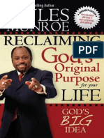 DR Myles Munroe Reclaiming Gods Original Purpose For Your Life