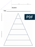 6 Level Printable Blank Pyramid Chart PDF | PDF
