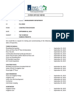 Sample Schedule