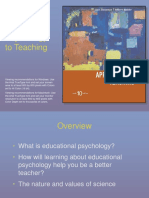 Applying Psychology To Teaching
