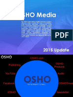 OSHO Media: 2015 Update