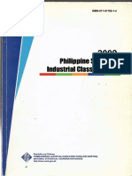 2009 Philippine Standard: Industrial Classitication
