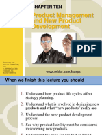 Product Management and New Product Development