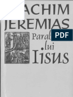 Joachim Jeremias - Parabolele Lui Isus