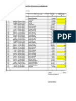 Daftar Penerimaan Material