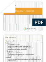 Komplikasi Flebotomi: Modul 8