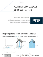 Integral Lipat Dua Dalam Koordinat Kutub