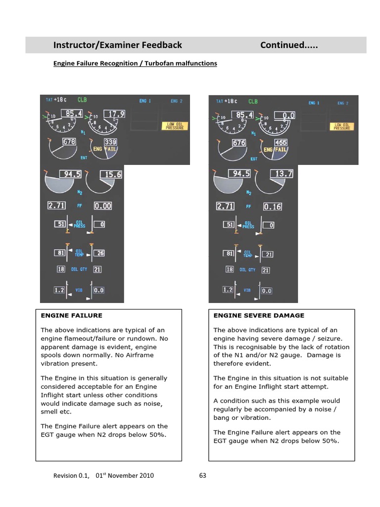 Engine Failure and Flameout Analysis | PDF | Engines | Vehicle Technology
