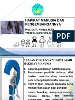 Hakikat Manusia Dan Pengembangannya: Prof. Dr. R. Kempa, M.PD Vando K. Makaruku, M.PD