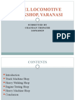 Summer Training Report On DLW Workshop, Varanasi