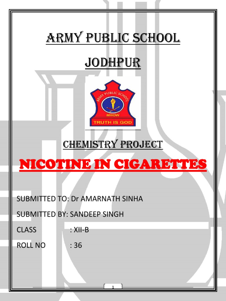 Cigarette | PDF | Nicotine | Tobacco Smoking