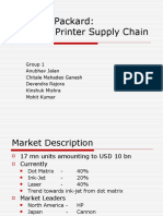 Hewlett Packard: Deskjet Printer Supply Chain