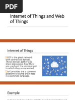 Difference Between Web of Things and Internet of Things