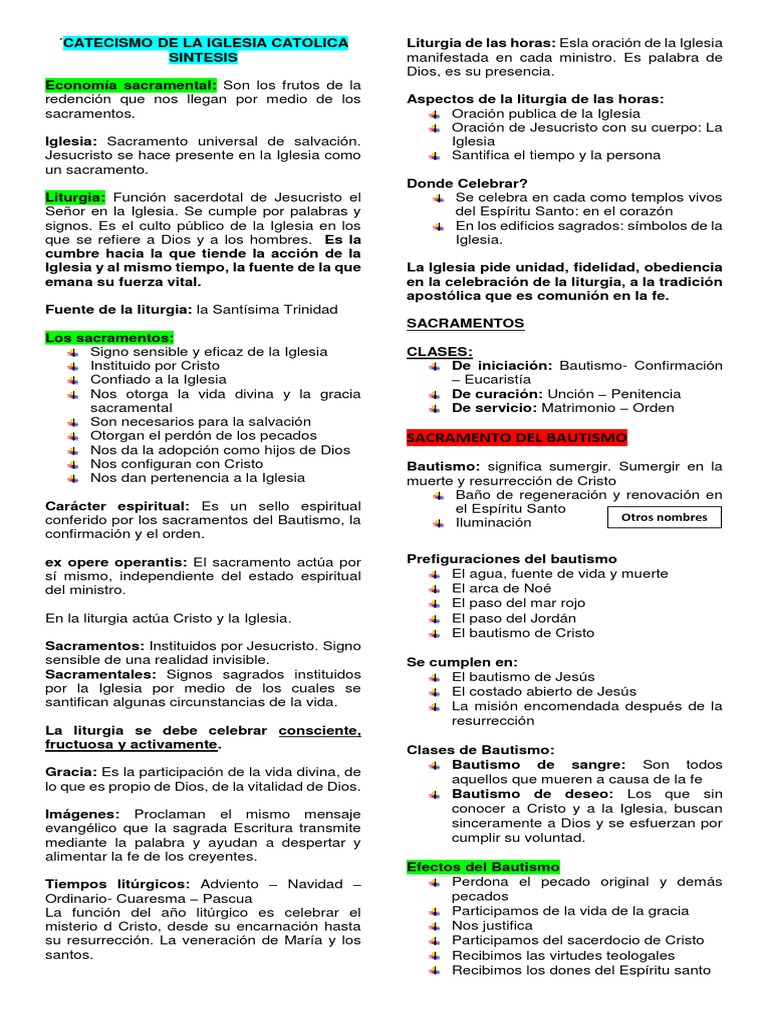 Catecismo de La Iglesia Catolica | PDF | eucaristía | Confirmación