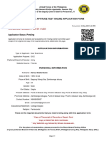 EXAMINEE NUMBER: 2019111456: Afp Service Aptitude Test Online Application Form