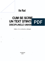 Cum Se Scrie Un Text Stintific PDF