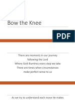 Bow The Knee