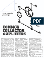 Common Collector Amplifiers