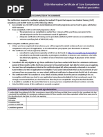 CREST 2024 Specialty Training Form | PDF | Health Care | Signature