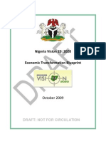 Nigeria: Vision 20:2020 Economic Transformation Blueprint