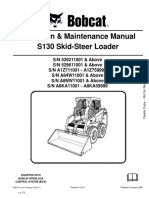Operation & Maintenance Manual S130 Skid-Steer Loader