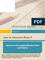 Taksonomi Bloom 270218