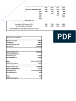 R&D and Advertising Amortization Forecast for EVA Calculation