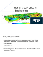 7.1 Application of Geophysics in Engineering