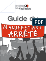 Guide Du Manifestant arrêté
