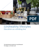 Unhealthy Lifestyles Education as a Dividing Line SCP