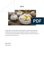 Garlic: Bagang, Adrian M. FCM 10 - Newton